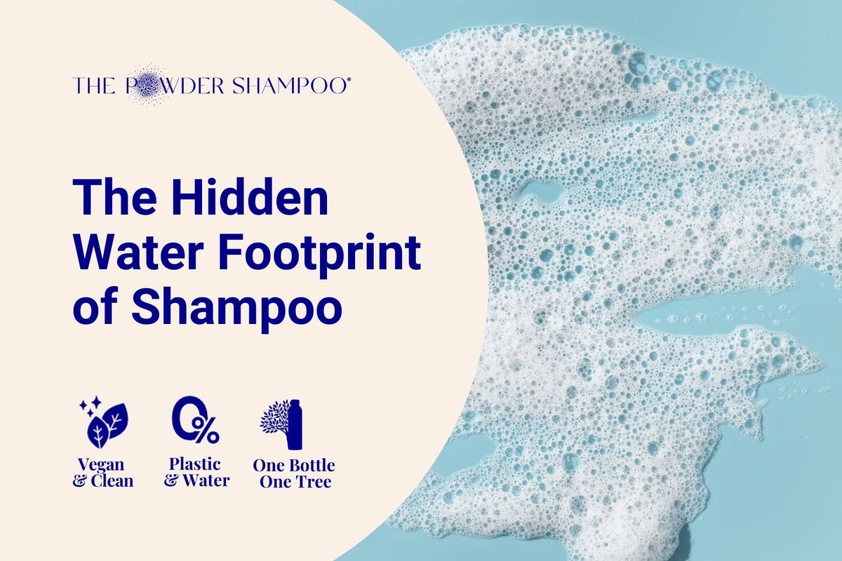 The Hidden Water Footprint of Shampoo: Why It’s Time to Ditch the Bottle and Go Back to Solids