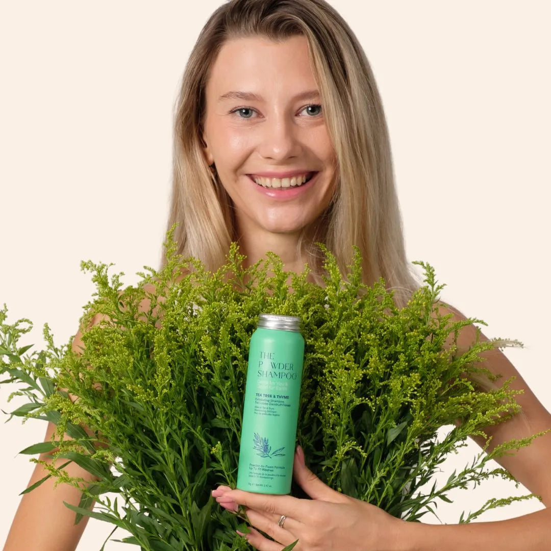 Exfoliating Shampoo For Loose Dandruff Flakes Tea Tree & Salicylic Acid 20g / 0.70oz