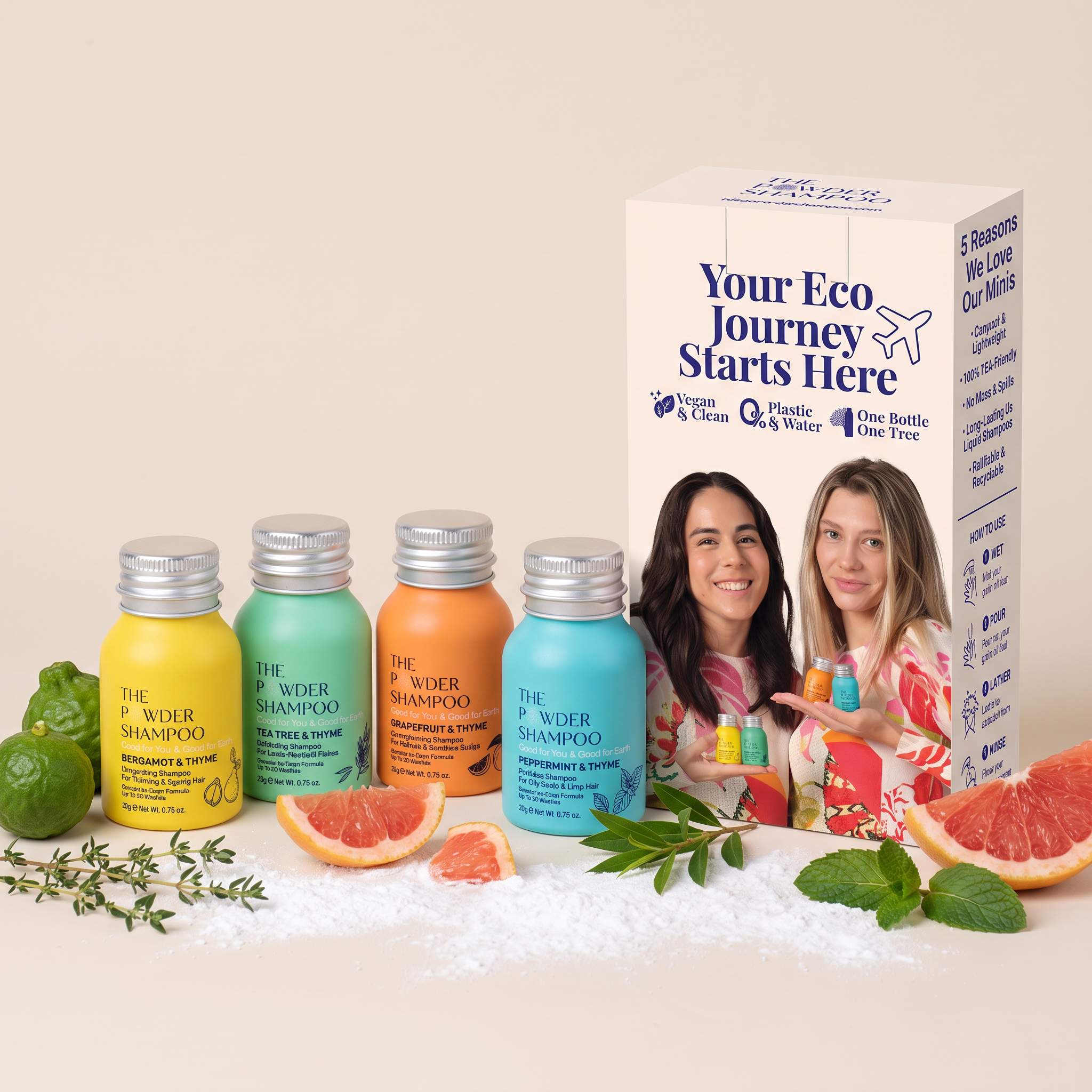 Shampoo Discovery Set (4 x 20g / 0.7oz)
