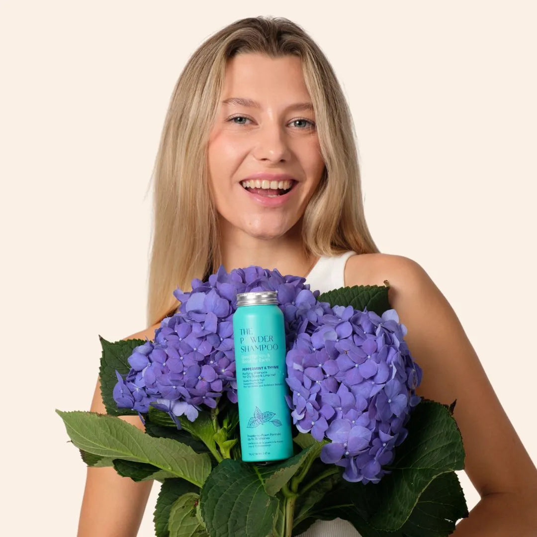 Purifying Shampoo For Oily Scalp & Limp Hair Peppermint & Papaya Enzyme 70g / 2.47oz