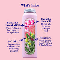 Nourishing Repair Conditioner For Thick, Damaged & Frizzy Hair Geranium & Rosemary 70g / 2.47oz