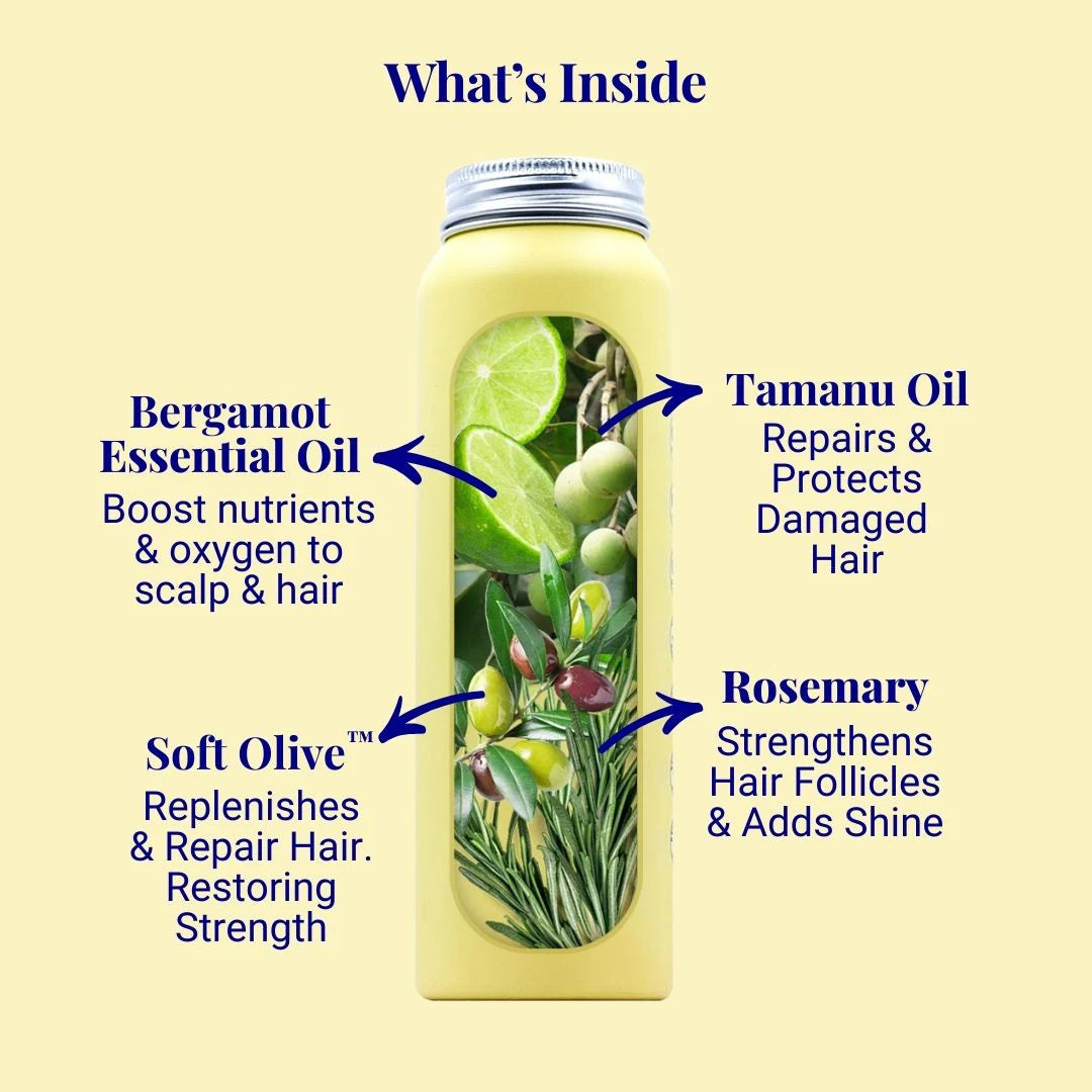 Hydrating Volume Conditioner For Fine, Dry & Thinning Hair Bergamot & Rosemary 70g / 2.47oz