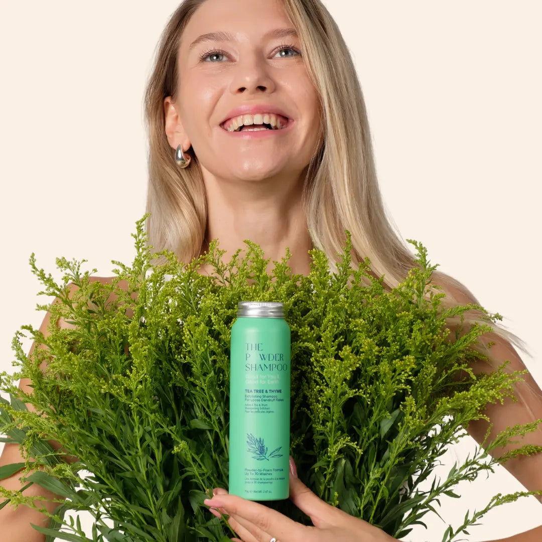 Exfoliating Shampoo For Loose Dandruff Flakes Tea Tree & Salicylic Acid 20g / 0.70oz