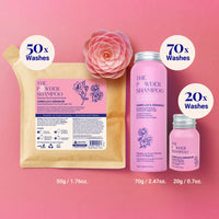 Hydrating Shampoo For Dry & Fragile Hair Camellia & Geranium 70g / 2.47oz