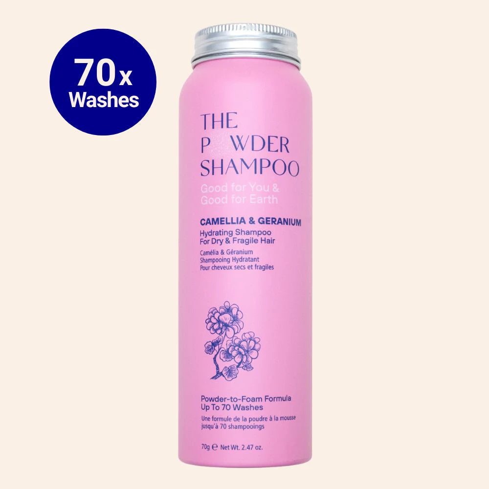 Hydrating Shampoo For Dry & Fragile Hair Camellia & Geranium 70g / 2.47oz