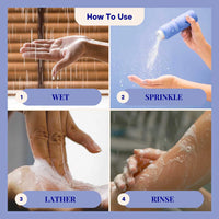 Relaxing Body Foam Wash For All Skin Types Lavender & Chamomile  70g / 2.47oz