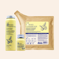 Starter Kit (140x Washes) Hydrating Volume Conditioner For Fine, Dry & Thinning Hair Bergamot & Rosemary