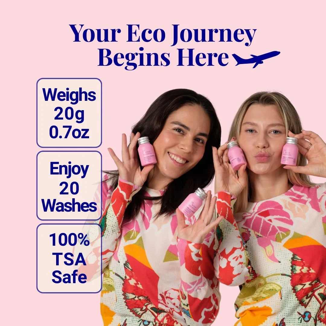 Hydrating Shampoo For Dry & Fragile Hair Camellia & Geranium 70g / 2.47oz