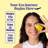 Invigorating Shampoo For Thinning & Ageing Hair Bergamot, Biotin, Ginger & Ginseng 70g / 2.47oz