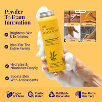 Energising Body Foam Wash For All Skin Types Lemongrass & Turmeric 70g / 2.47oz