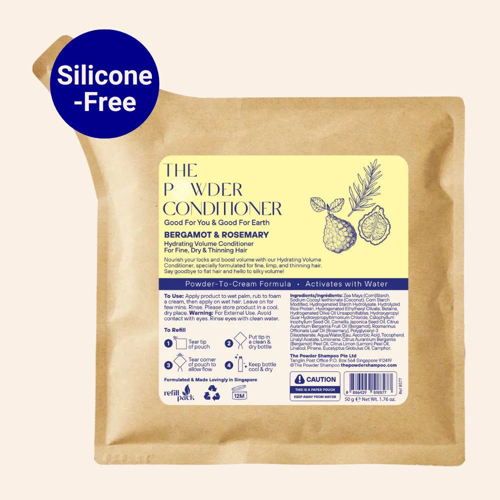 Hydrating Volume Conditioner For Fine, Dry & Thinning Hair Bergamot & Rosemary 50g / 1.76oz