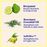 Hydrating Volume Conditioner For Fine, Dry & Thinning Hair Bergamot & Rosemary 70g / 2.47oz