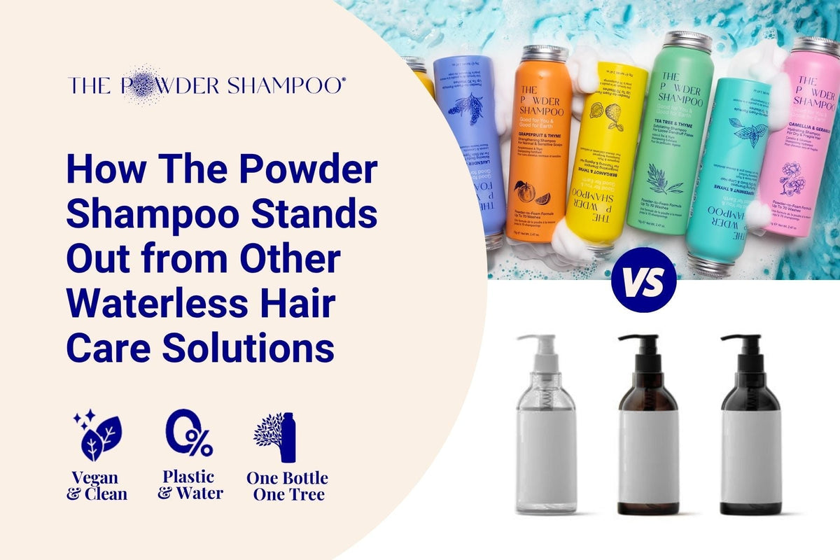 How The Powder Shampoo Stands Out from Other Waterless Hair Care Solutions