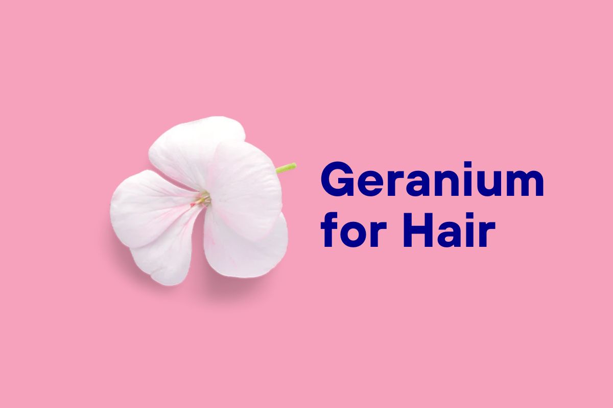 Geranium Essential Oil for Hair