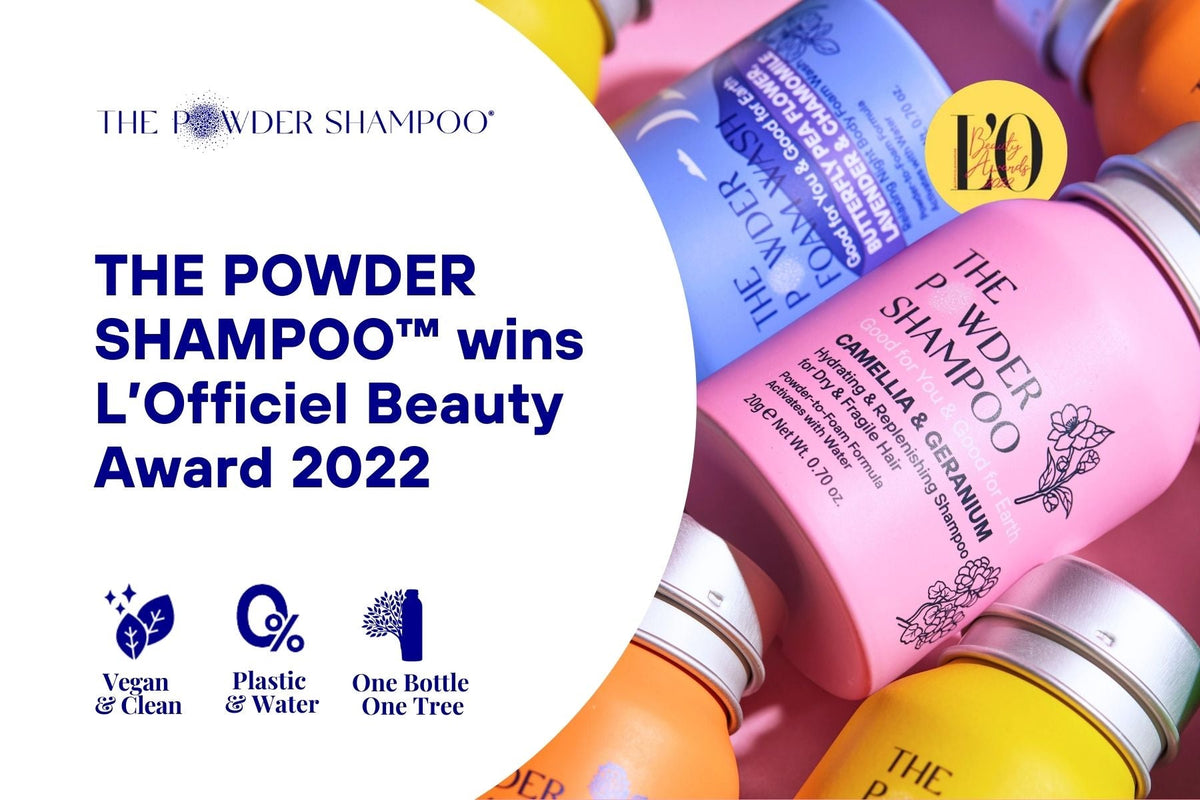 THE POWDER SHAMPOO™ wins L’Officiel Beauty Award 2022