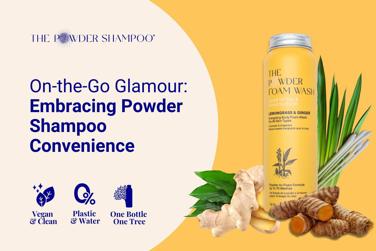On-the-Go Glamour: Embracing Powder Shampoo Convenience