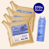 Relaxing Body Foam Wash For All Skin Types Lavender & Chamomile (270x Washes - 1 Year Supply)