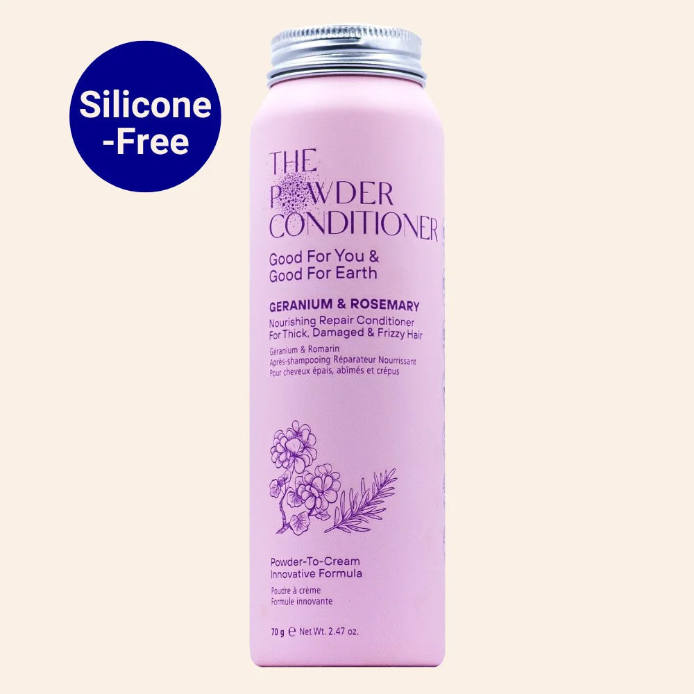 Nourishing Repair Conditioner For Thick, Damaged & Frizzy Hair Geranium & Rosemary 70g / 2.47oz