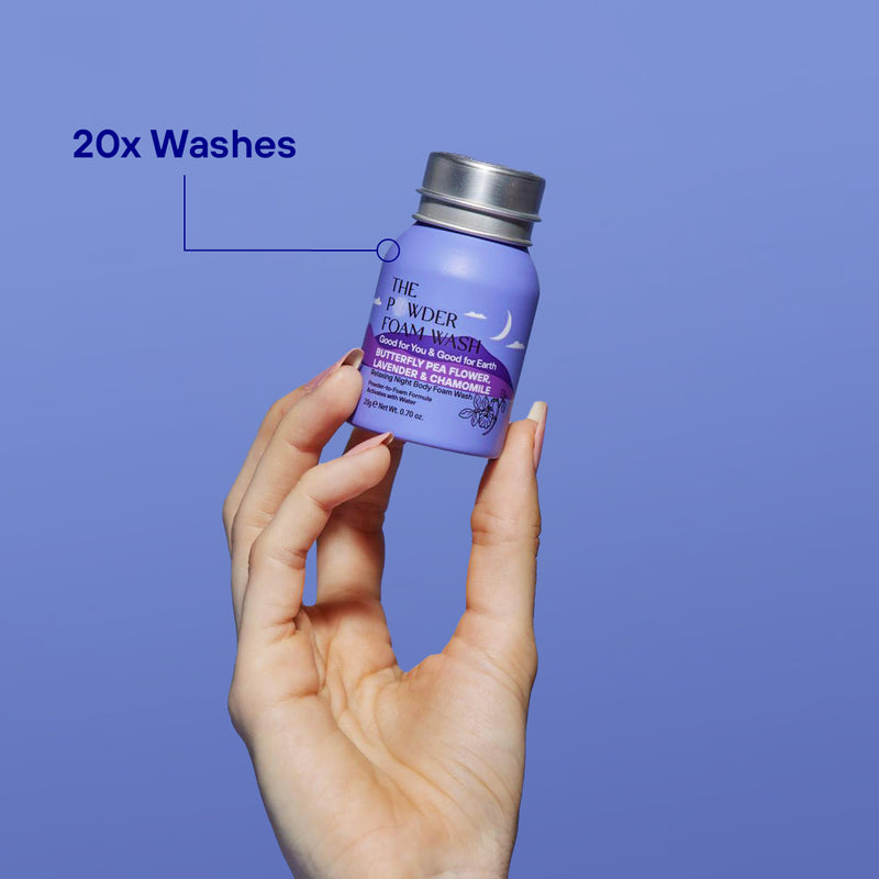Mini bottle - Relaxing Night Body Foam Wash To Unwind Your Mind 20g / 0.70oz