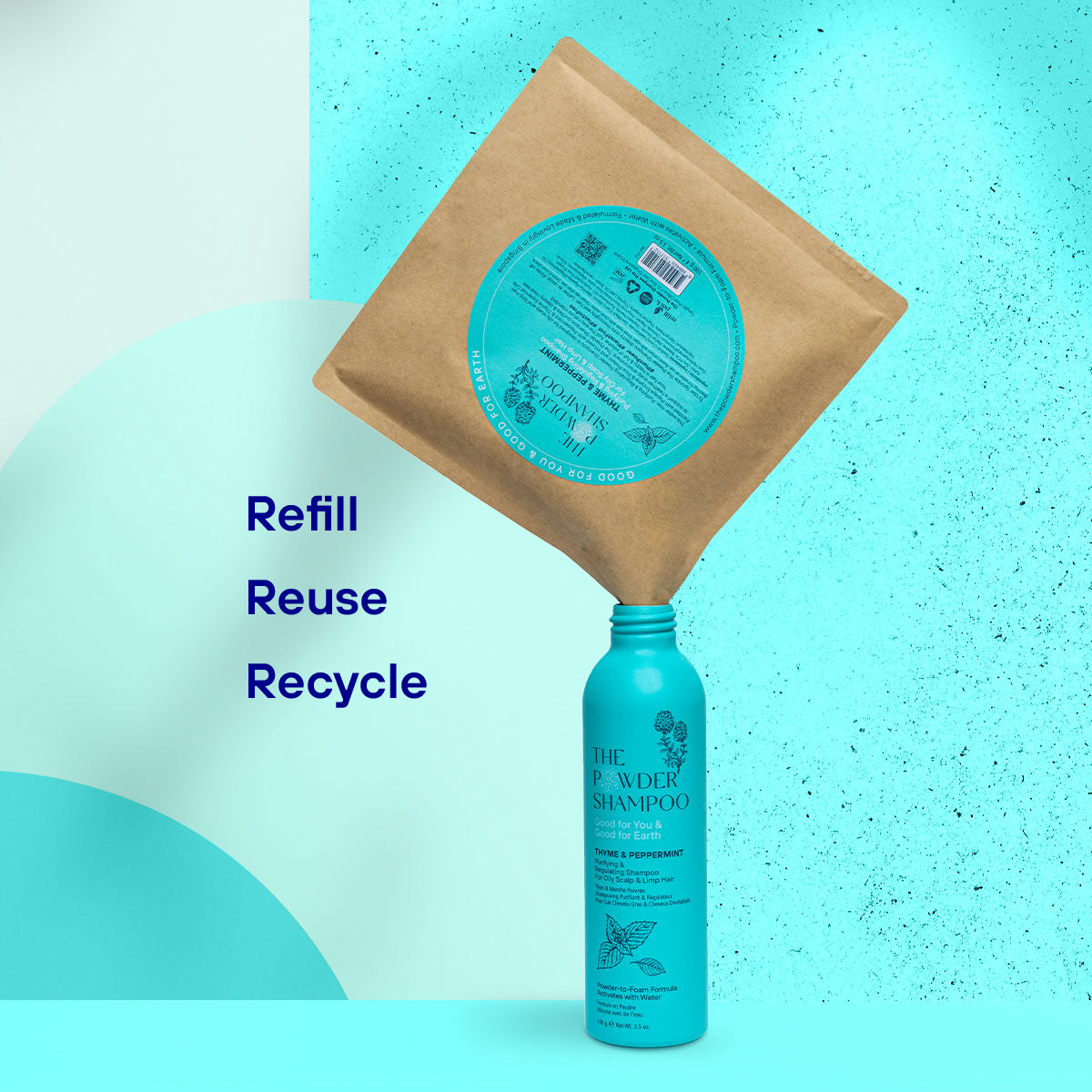 Starter Kit - Purifying & Regulating Powder Shampoo For Oily Scalp & Limp Hair