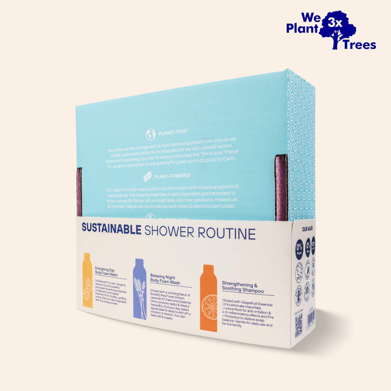 Sustainable Shower Routine Set (3 x 100g / 3.5oz)