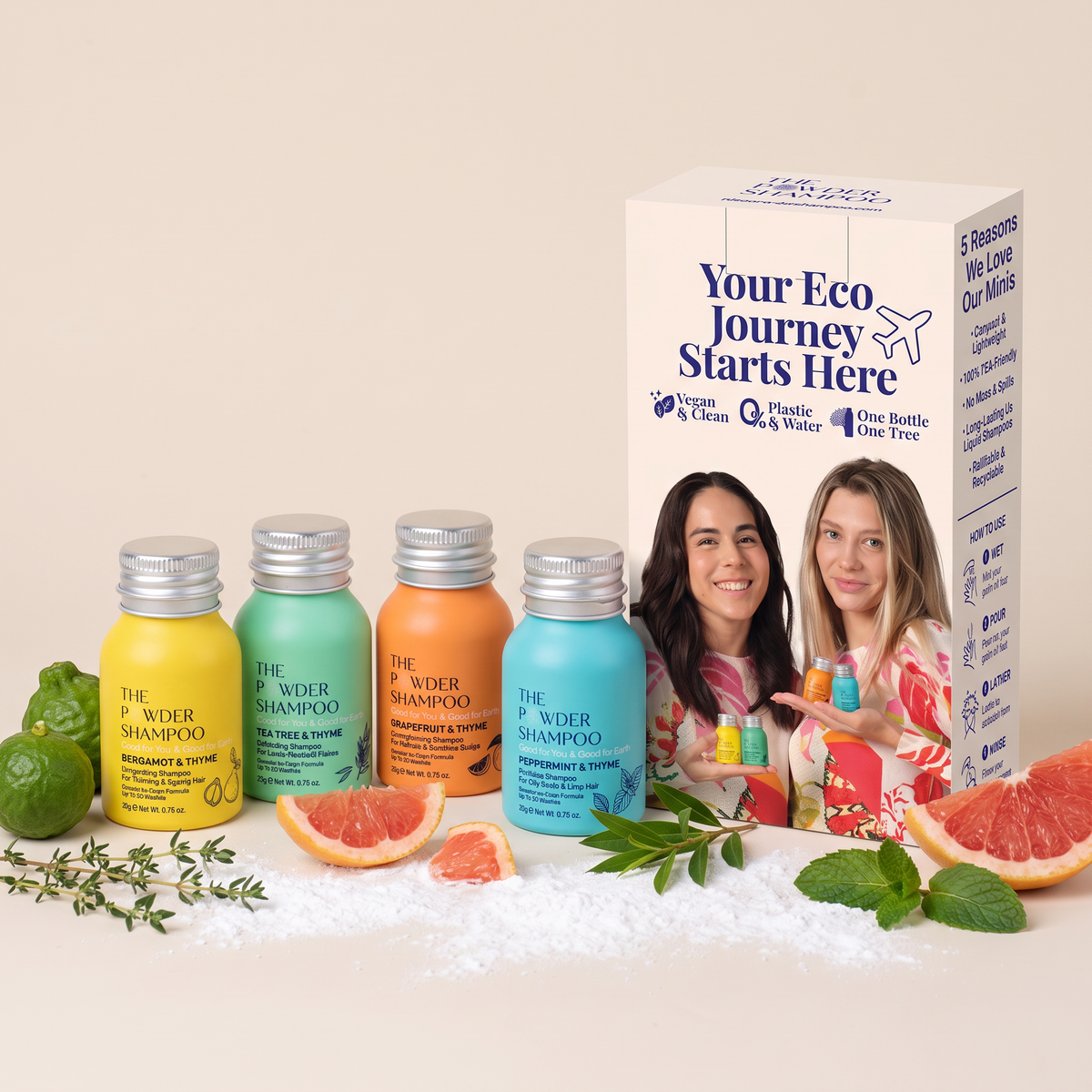 Shampoo Discovery Set (4 x 20g / 0.7oz)