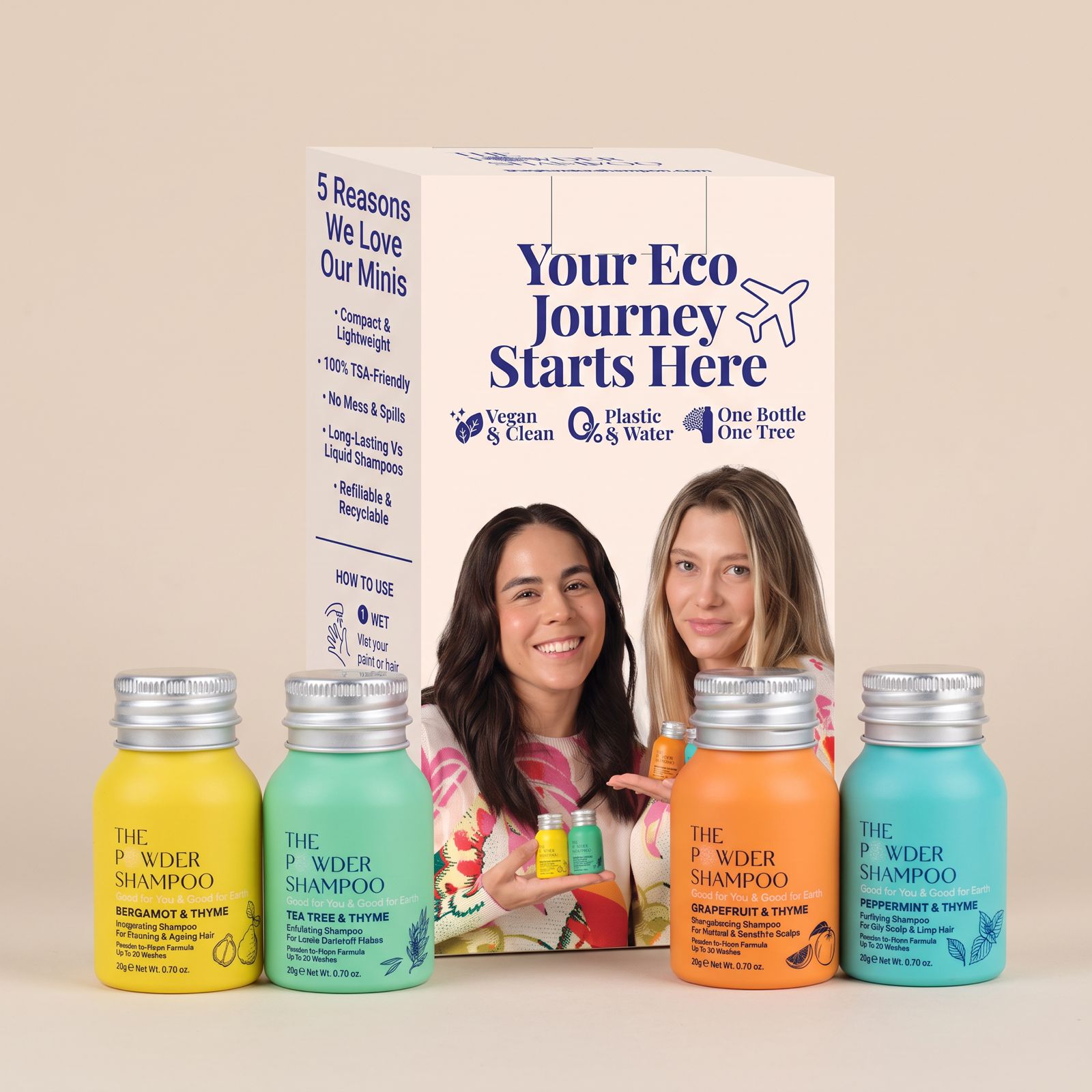 Shampoo Discovery Set (4 x 20g / 0.7oz)