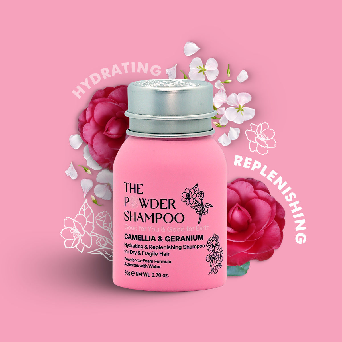 30x Mini Bottle - Hydrating & Replenishing Powder Shampoo For Dry & Fragile Hair
