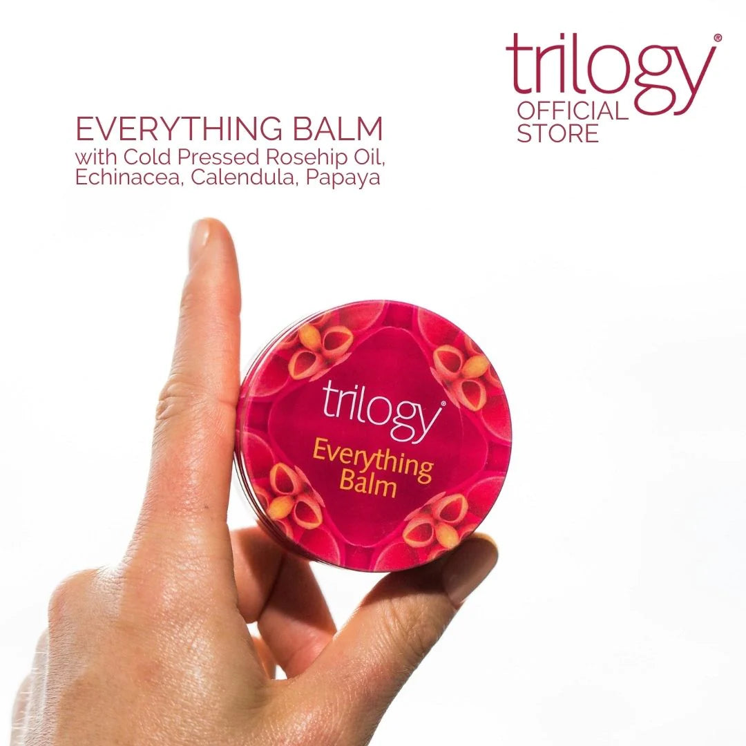 Trilogy Everything Balm 45ml with Rosehip, Pawpaw to Soften Chapped Lips, Dry Skin & Body (All Skin Types)