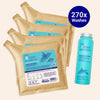 Purifying Shampoo For Oily Scalp & Limp Hair Peppermint & Papaya Enzyme (270x Washes - 1 Year Supply)
