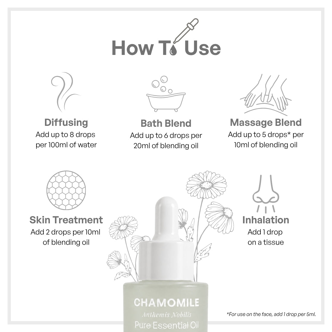 Chamomile Roman Pure Essential Oil 20ml