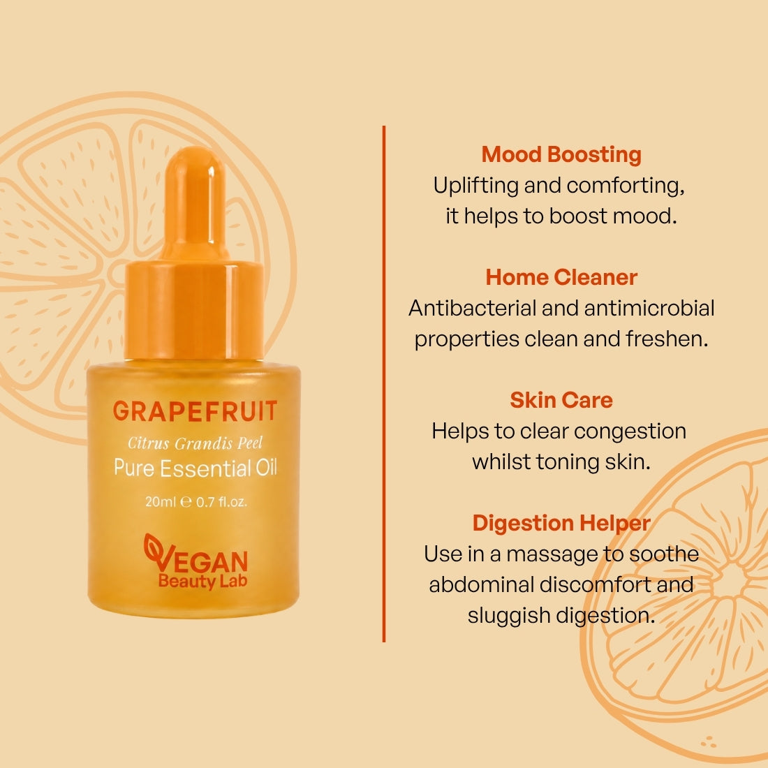 Grapefruit Pure Essential Oil 20ml