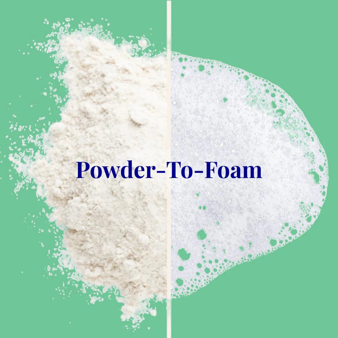Water-activated Foaming Powder Shampoo | The Powder Shampoo