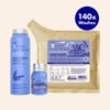Relaxing Body Foam Wash For All Skin Types Lavender & Chamomile Starter Kit (140x Washes)
