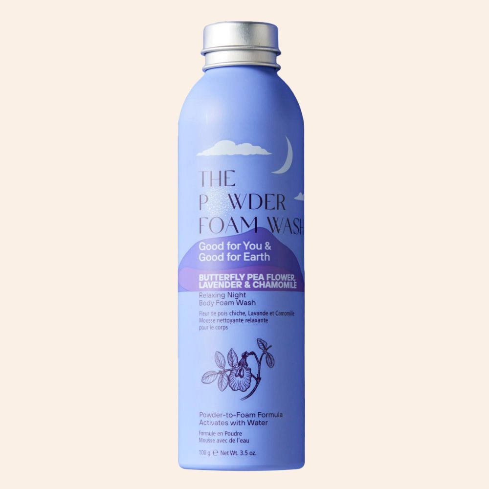 Relaxing Body Foam Wash For All Skin Types Lavender & Chamomile  100g / 3.5oz