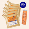 1 Year Supply (320x Washes) - Strengthening Shampoo For Normal & Sensitive Scalps Grapefruit & Probiotics