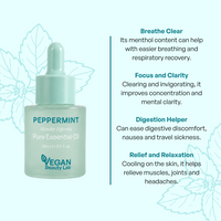 Peppermint Pure Essential Oil 20ml