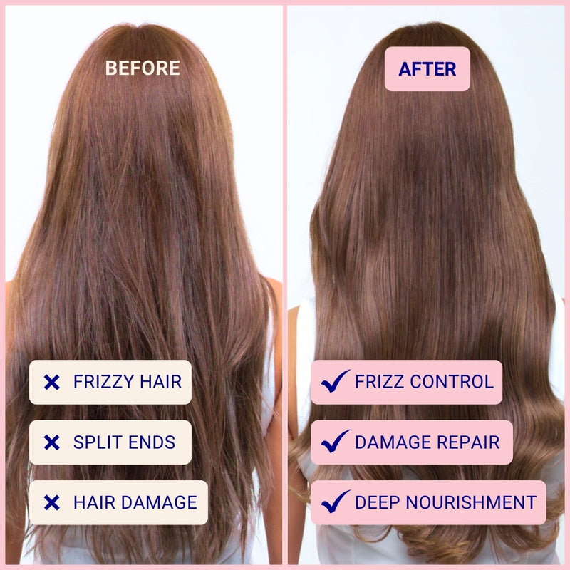 Nourishing Repair Conditioner For Thick, Damaged & Frizzy Hair Geranium & Rosemary 70g / 2.47oz