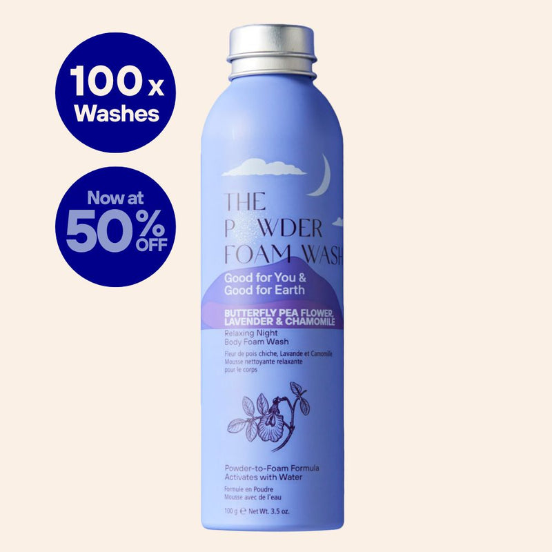 1 Year Supply (270x Washes) - Relaxing Body Foam Wash For All Skin Types Lavender & Chamomile