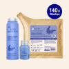Starter Kit (140x wasbeurten) - Ontspannende body foam wash voor alle huidtypen Lavendel & Kamille
