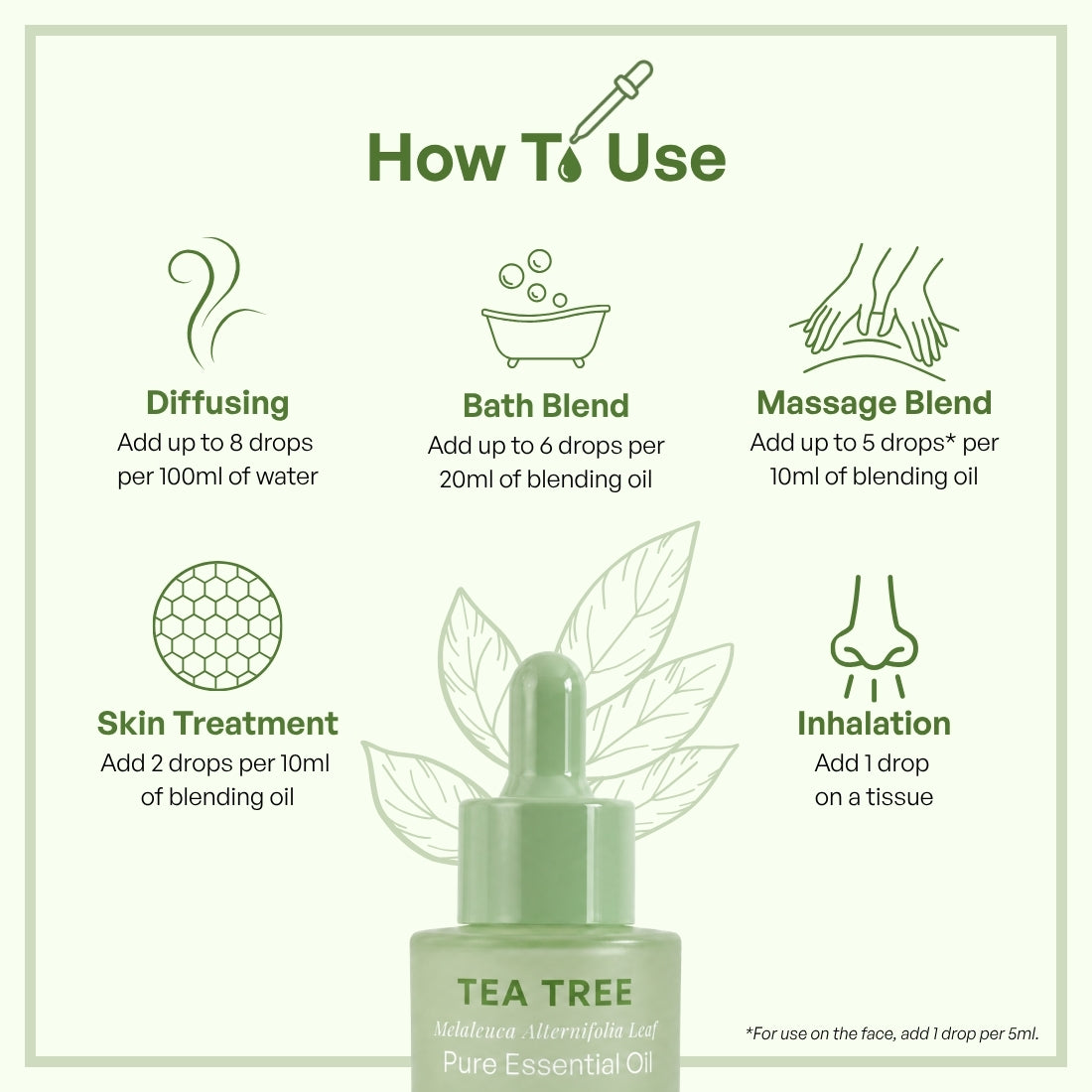 Tea Tree Pure Essential Oil 20ml
