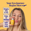 Energising Body Foam Wash For All Skin Types Lemongrass & Turmeric 20g / 0.70oz
