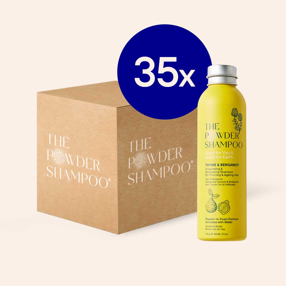 35x Invigorating & Stimulating Powder Shampoo For Thinning & Ageing Hair 100g / 3.5oz