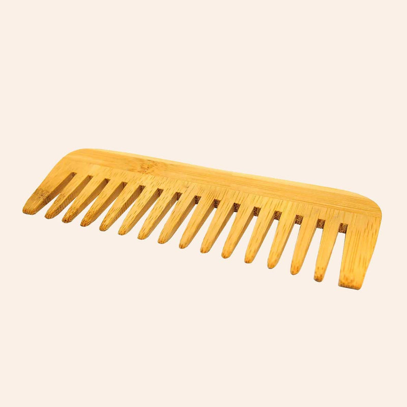 Wide Tooth Bamboo Comb The Powder Shampoo