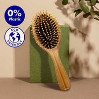 Oval Bamboo Hair Brush