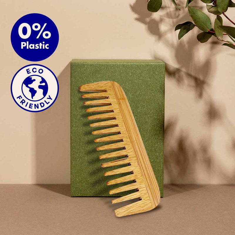 Wide Tooth Bamboo Comb