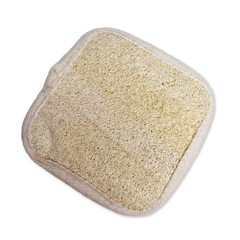 Natural Loofah Exfoliating Pad (Square)